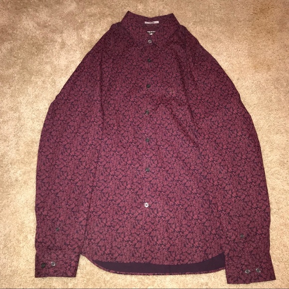 express mens floral dress shirts